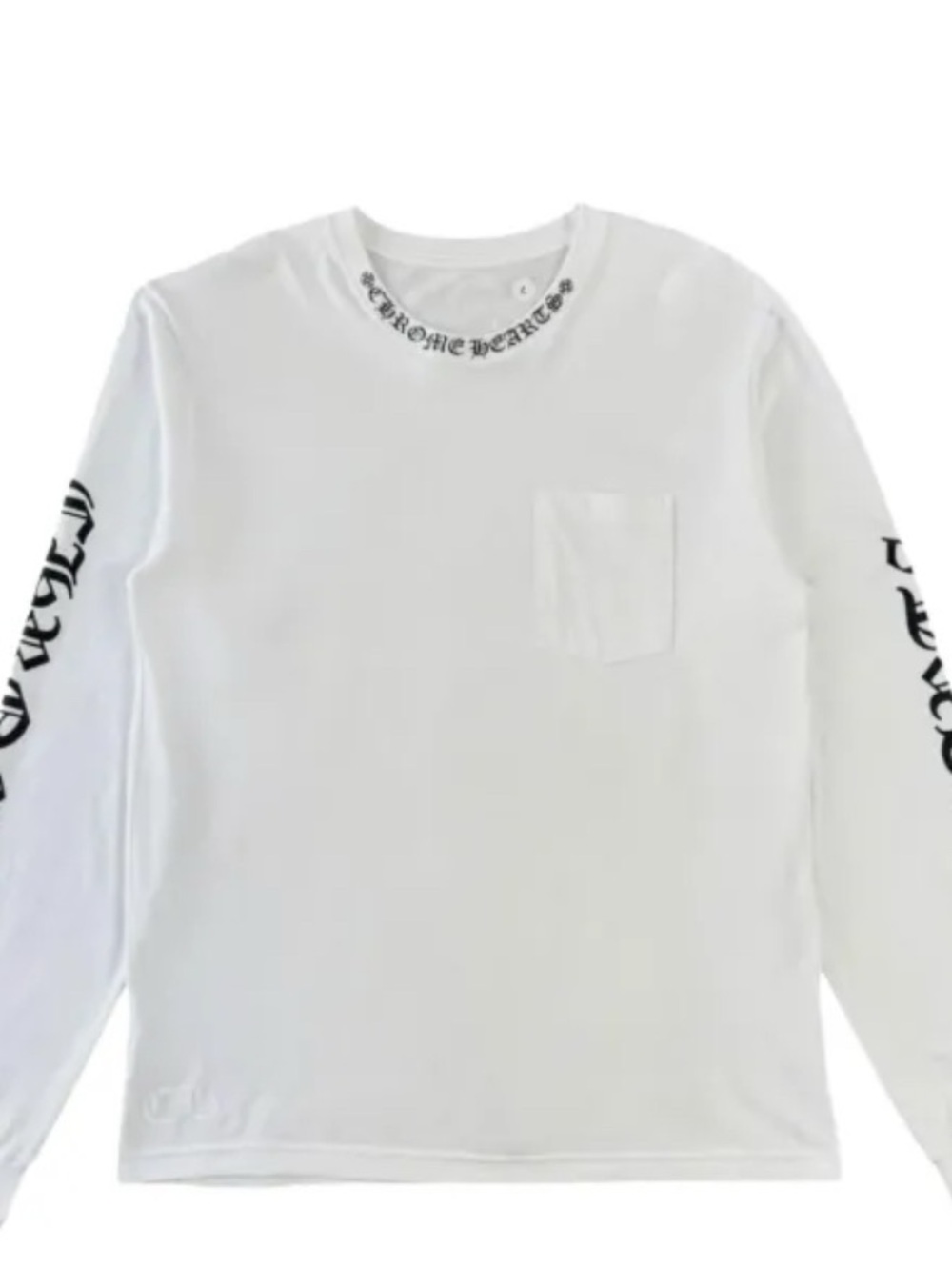 Chrome Hearts White Long Sleeve Tee